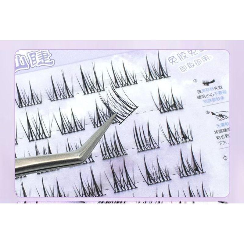 LuxeFlutter - Glue-free False Eyelashes Clusters
