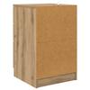 Nightstand Artisan Oak 40 X 40 X 63 Cm Engineered Wood