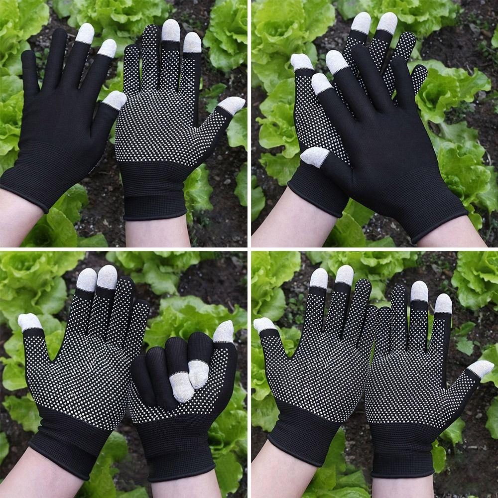 

Nylon Touch Screen Glove Multicolor Ridding Gloves Durable Work Safe Gloves Ridding сірий