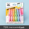 Qitu Correction Tape Set: High-Capacity 72M for Students and Kids