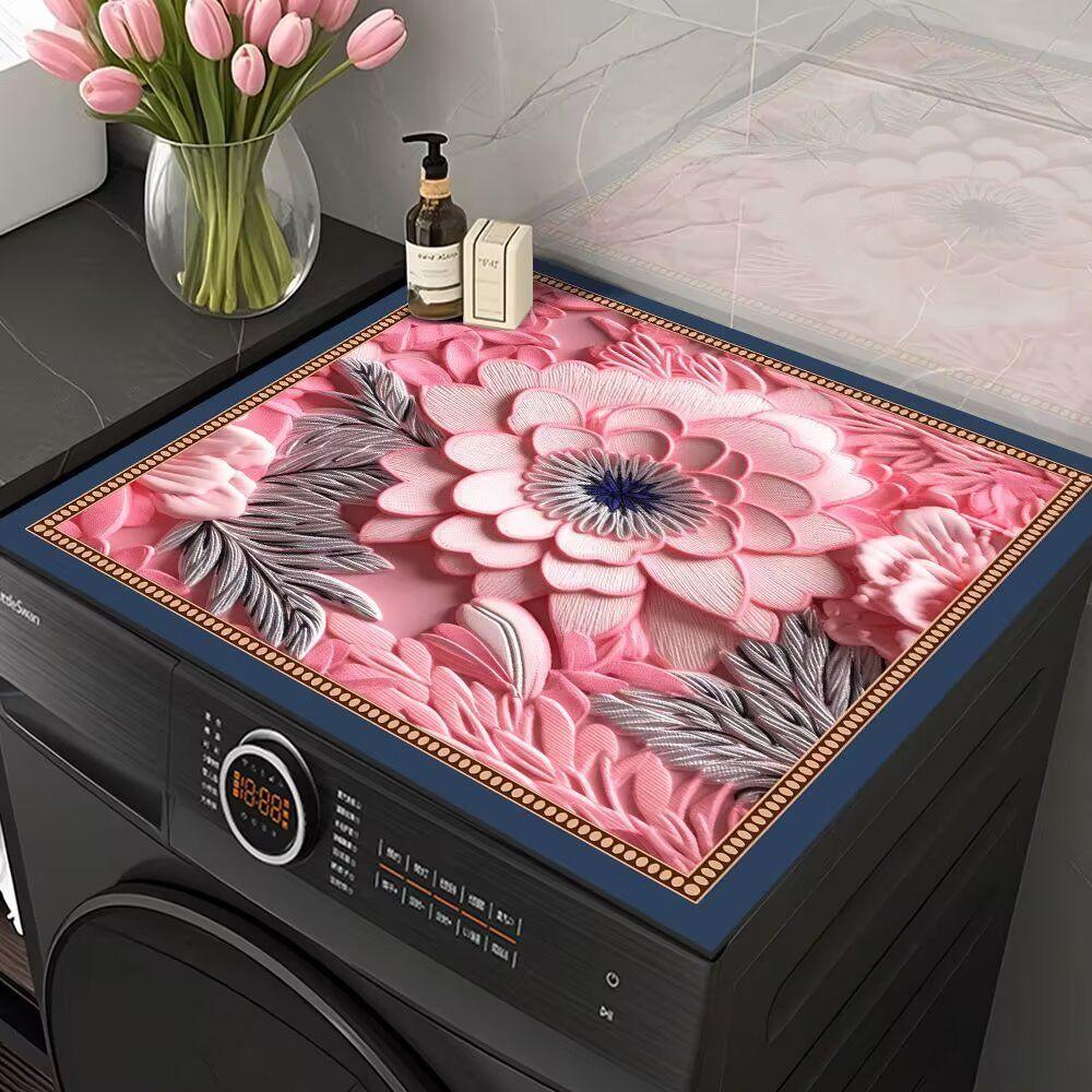 Diatomaceous earth floor mat, washing machine and refrigerator cover, absorbent sun protection mat, all-purpose cover