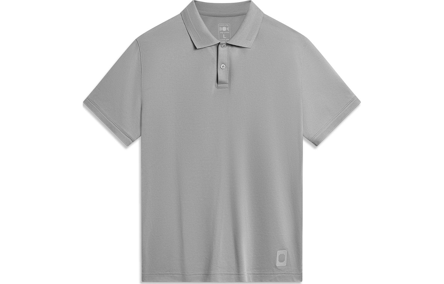 Li Ning Polo Shirt Men s Cyan Bird APLU087-5 2XL