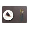 ZISIZ Heat-Resistant Leather Table Mat Set