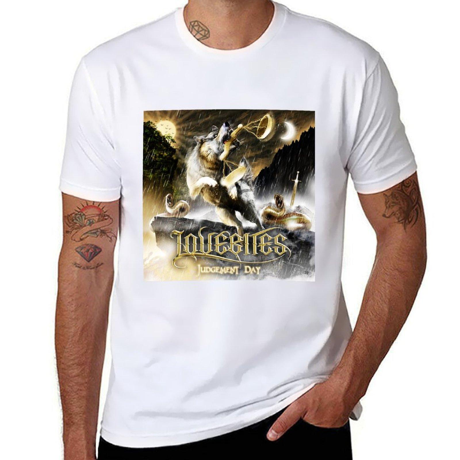 

Judgement Day Lovebites T-Shirt t shirt custom print printed t shirts for man man t shirt heavy cotton T-Shirt 4XL