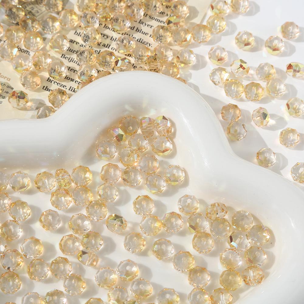 Handmade High-Bright Electroplated Crystal Beads for DIY Jewelry & Phone Chains