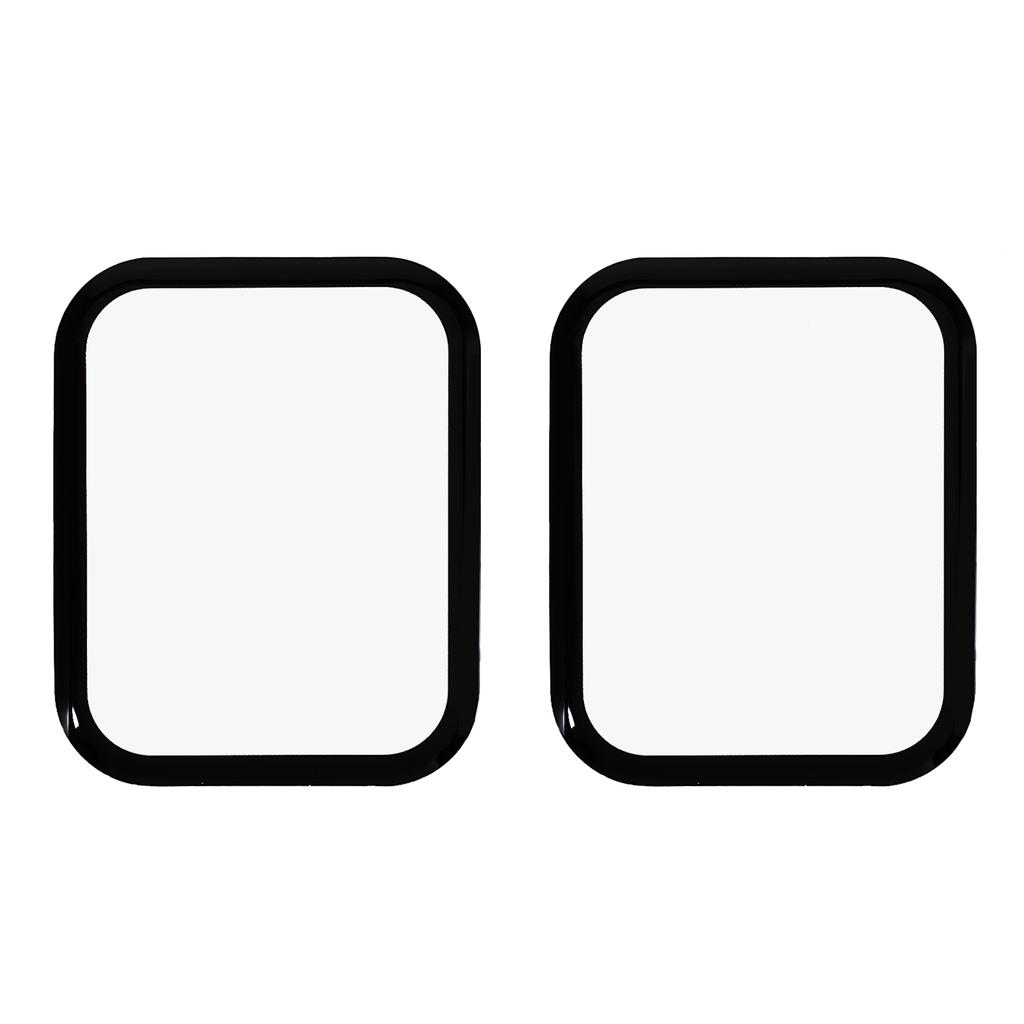 2Pcs/Pack For Xiaomi Redmi Watch 5 Watch Screen Protector HD Clear PMMA Film (Black Edge)