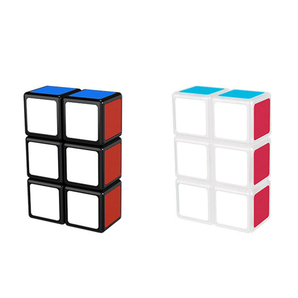 Qiyi 1x2x3 kostka prędkości gładkie Puzzle magiczna kostka śmieszne zabawki edukacyjne dla początkujących dzieci