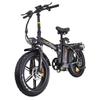 EMOKO C94 Folding Convenient Electric Bicycle For Adult 48V35Ah Battery 750W Motor 200KM Range City Commuting E-Bike With Seat