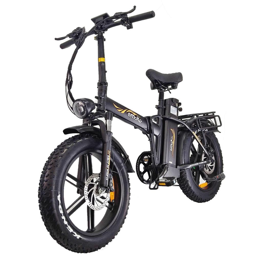 EMOKO C94 Folding Convenient Electric Bicycle For Adult 48V35Ah Battery 750W Motor 200KM Range City Commuting E-Bike With Seat