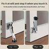 Kick-Proof Door Stopper Suitable For Door Bottom, Heavy-Duty Design For Indoor/Outdoor Commercial Use. Door Wedge,Anti-Pinch Door Stopper