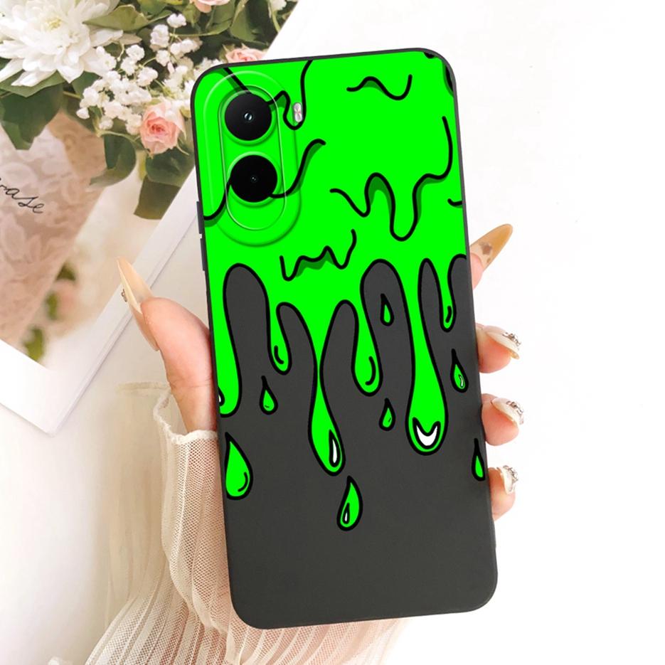 For Xiaomi Poco M7 4G Case Cute Dinosaur Astronaut Painted Cover Soft Silicone Phone Case For Xiaomi Poco M7 Plus M7Plus 5G Bags