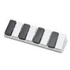 Piano Key Haptic Clicker Toy Zinc Alloy Adult   Portable ADHD Slider Anxiety Stress Relief Toy