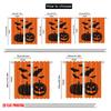 2pcs,2D Plane Printing Print Curtains Halloween Pumpkin (11) Polyester Woven (without Rod) All Seasons Ldeal for Various Room