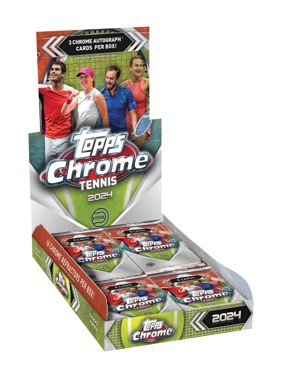 

2024 Topps Chrome Tennis - Hobby Chrome Tennis Hobby