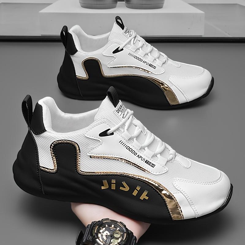 Men S Lightweight Casual Sneakers - Breathable PU Upper Cushioned Rubber Sole Low-Top Lace-Up DesignSleek Sneaker Design Durable Footwear 39 1980₽