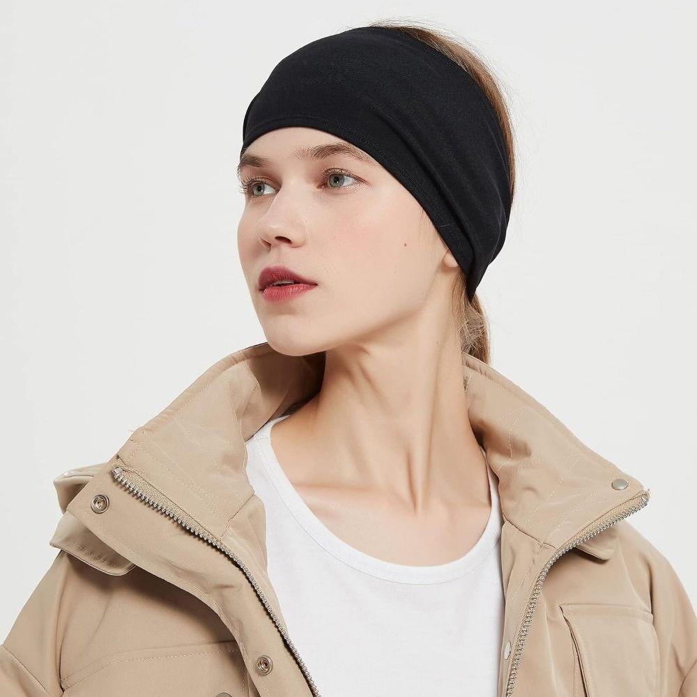 Non Slip Workout Headbands for Men Quick-Dry Men‘s Sports Hairband Stretchy Sweatband  Fitness