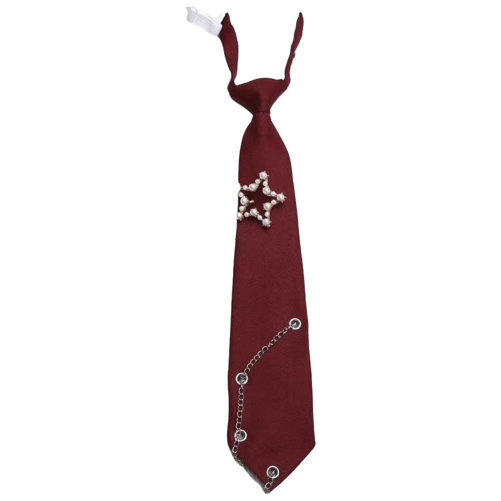 Tassels Star Tie Choker Shirt Tie Elegant Long Necktie JK Uniform Decoration