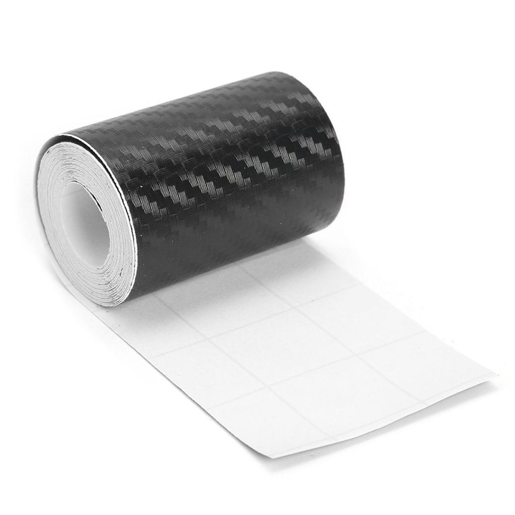 Bumper sSrip Protection Film 3D Carbon Fiber Sticker Anti Scratch Tape DIY Paste Protector Strip