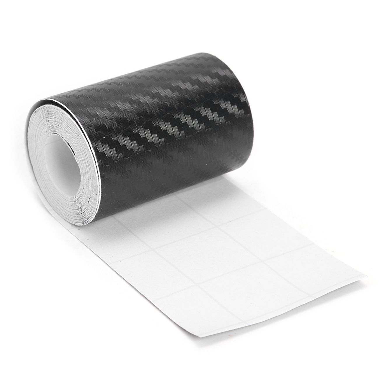 

Stickers 3D Carbon Fiber Sticker DIY Paste Protector Strip Anti Scratch Tape Protection Film 5cm*3m