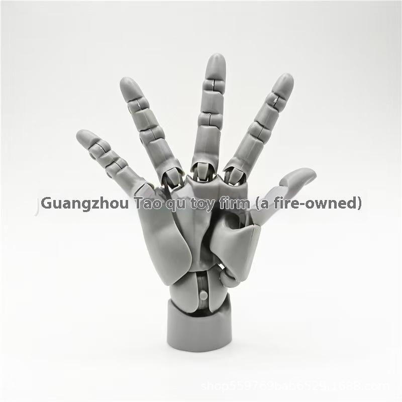 

Non-Toxic So-Ta Gashapon Capsule Toy 1/2 Joint Movable Palm Model Artistic Primitive Mechanical Arm Figures Desktop Decoratoion Kids Gifts