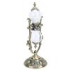 30 Minute Hourglass Antique Metal Sand Clock Vintage Engraved Sandglass Sand Timer for Home Salon Spa   Meditation   Desk Decor