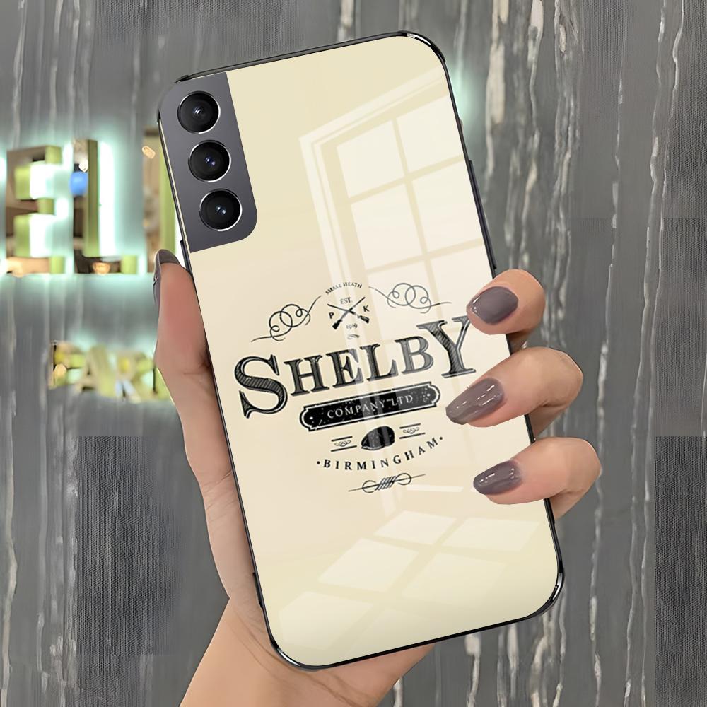 Filmový P-Peaky Blinders Pouzdro na telefon pro Samsung S26 S25 Plus S20 S20 Plus S22 Ultra S23 FE S21 Plus S21 Ultra Skleněný kryt