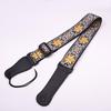 Folk Style Canvas Guitar Strap for Electric, Acoustic, and Bass Guitars - Ethnic Design Shoulder Strap
