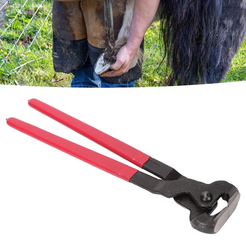 14in Length Hoof Nipper Trimmer 45 Steel Horseshoe Pliers Tool Riding Experience