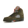 Air Jordan 5 Retro Olive 2024 Men Sneakers Green Army-Olive Solar-Orange DD0587-308