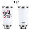 Font Back LOGO Text  Cute Thermos Bottle Tumbler 20OZ Car Mug Beer Wine Milk Water Thermal Cup Portable Sport Water Bottle Gift