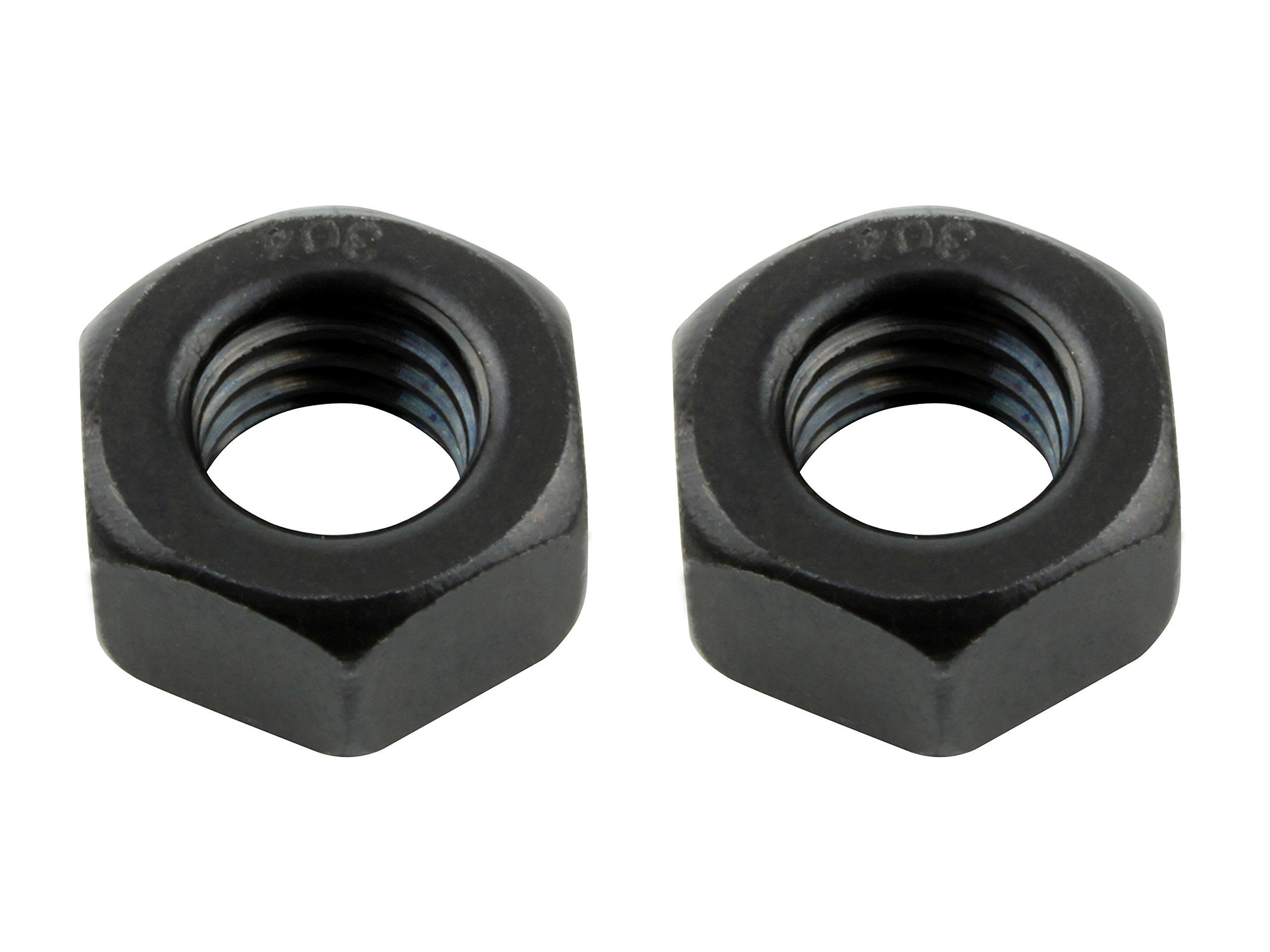 

POSH FAITH Мотоциклетные принадлежности Гайка из нержавеющей стали черного цвета 2 шт. M8 900078-K2