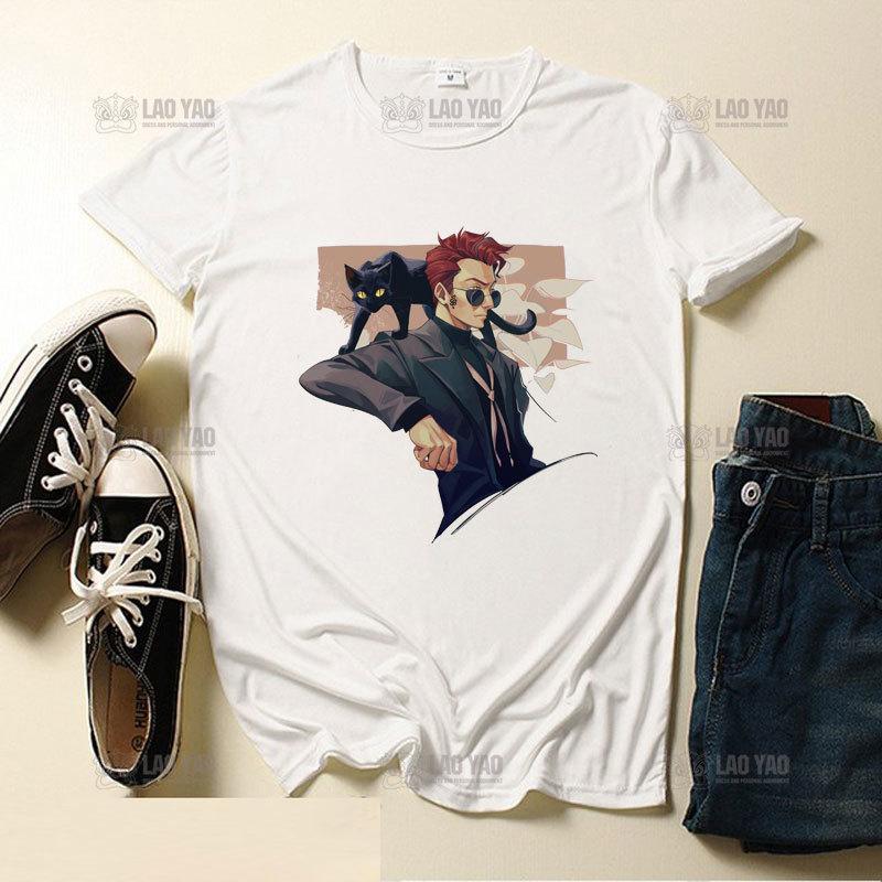 Good Omens Graphic T-Shirt Men Aziraphale Ineffable Go David Tennant Angel Amazing Woman Tees Short Sleeve T Shirt Original