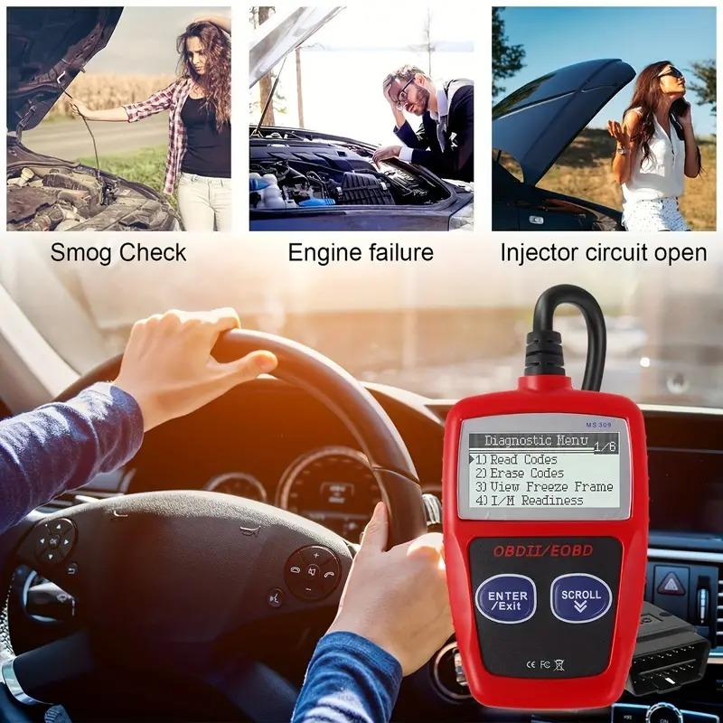 Car Fault Code Reader Accurate Engine Diagnostic Scanner OBD2 Scanner Read and erase fault codes CAN diagnostic tool
