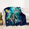 Ocean Animal Flannel Blanket - Soft and Comfortable, Suitable for Sofas, Beds, Offices, Travel, All Seasons, and A Great Gift for The Holidays.