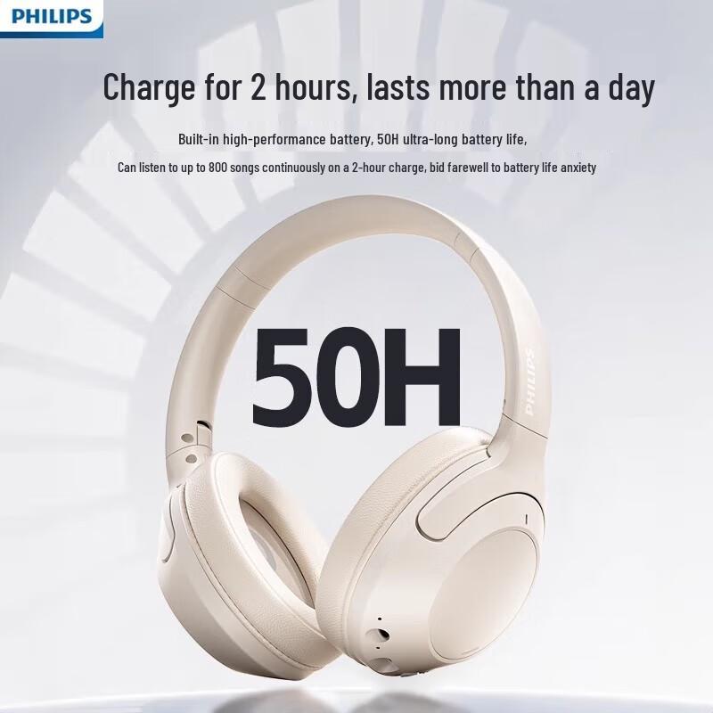 Philips TAH2020 Bluetooth Noise-Cancelling Headphones
