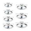 12-24cm Cookware Lid Reusable Flavoring Bucket Cover New Frying Pan Metal Lid