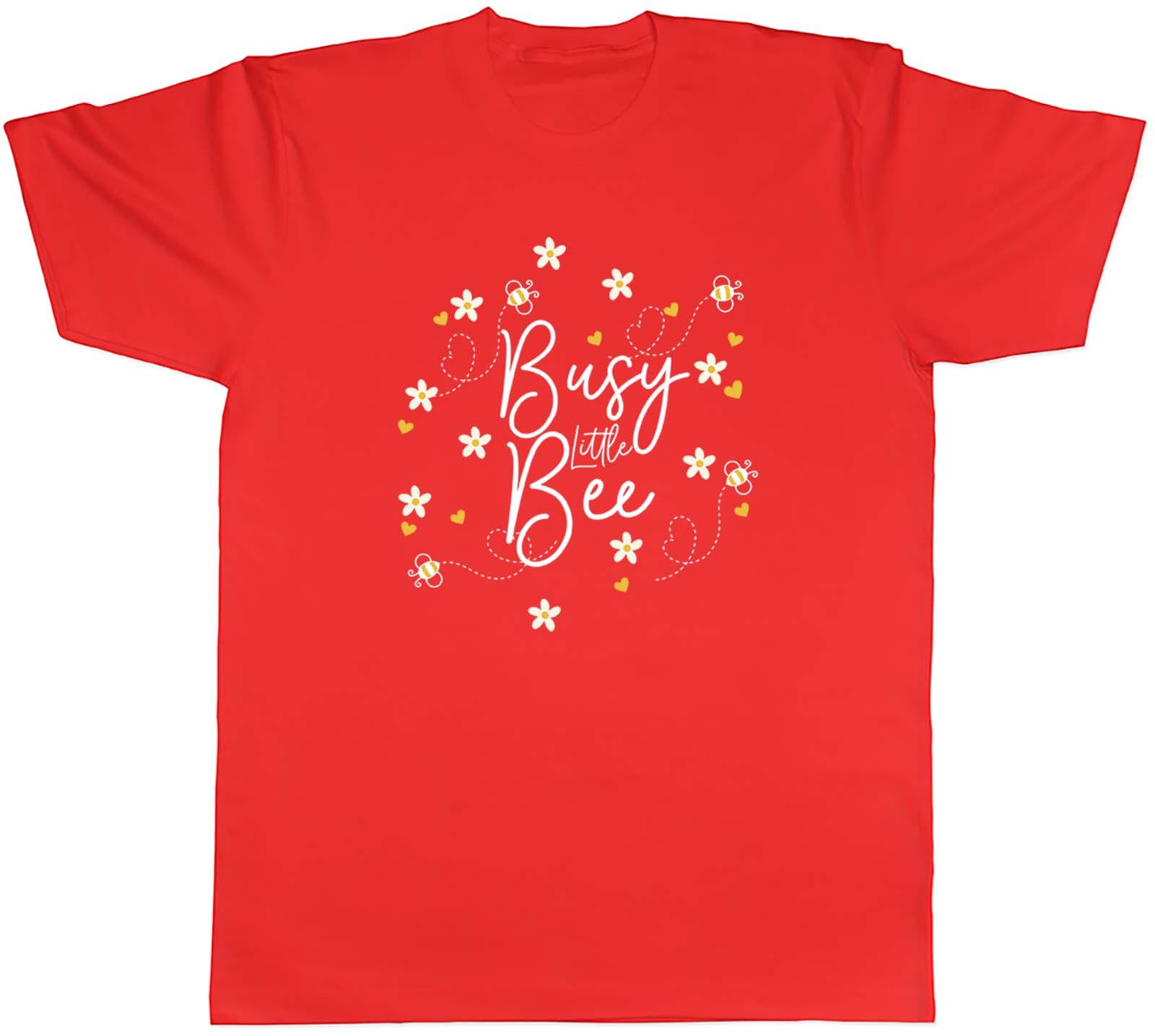 Busy Little Bee Mens TShirt Bumble Bee Unisex Tee Gift S