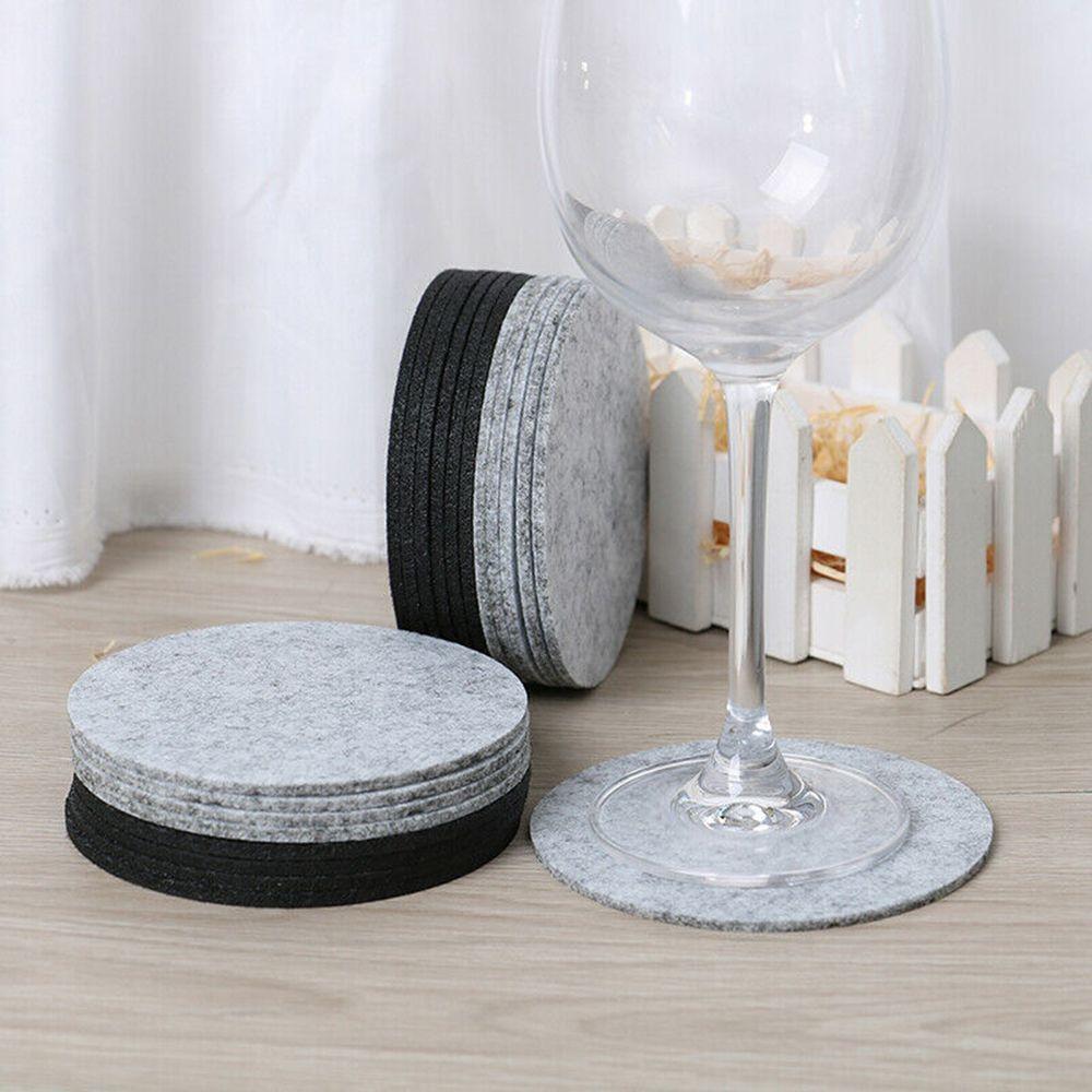 Non-slip Absorbent Coaster Cup Mat Pad Heat Resistent Cup Costers Drink Coasters Cup Mat
