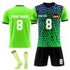 Personalised Shirts Kit Mens Girls With Name Number Custom Football Jerseys For Boys Training Suit