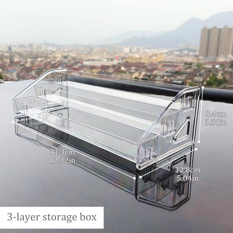 3-7 Tier Transparent Display Rack Stepped Multi-Layer Acrylic Storage Rack Toy Anime Car Model Small Wine Bottle Perfume Storage
