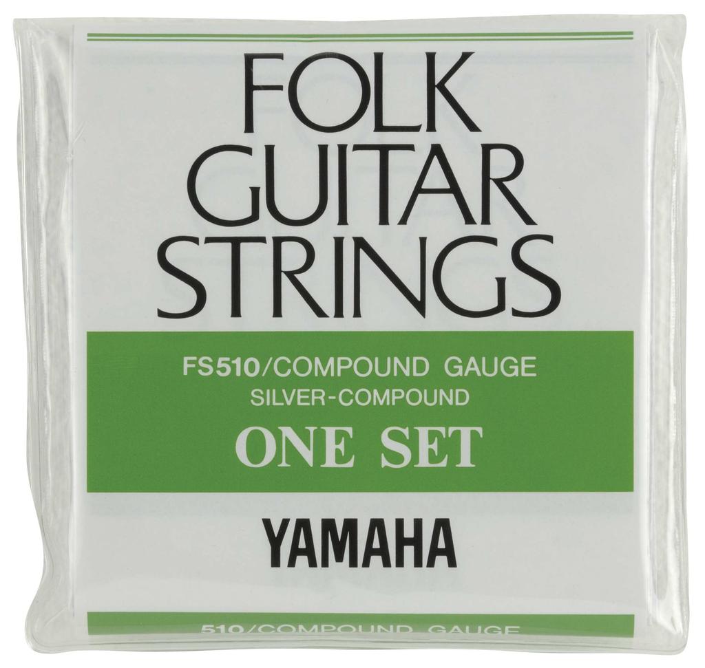 YAMAHA FS510 Compound Gauge Folk Guitar String Set