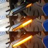 Universal LED Motorcycle Turn Signals Lightings Waterproof IP68 Tail Flasher Flowing Water Blinker Motorcycle Flashing
