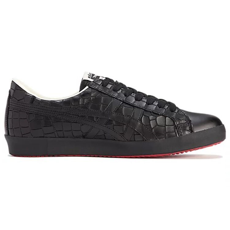 Onitsuka Tiger Fabre NM Black Red Unisex Low Top Retro Lifestyle Sneakers 1183B442-001
