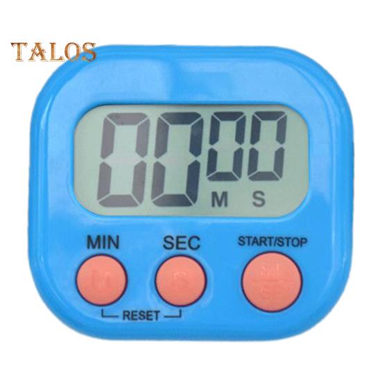 

Электронный таймер, настраиваемый, противоударный, легкий, практичный, светодиодный, счетчик, таймер, кухонные аксессуары синий