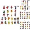 24pcs Phantom Series Ninja Building Blocks Plastic Toy Figures For Children Height)