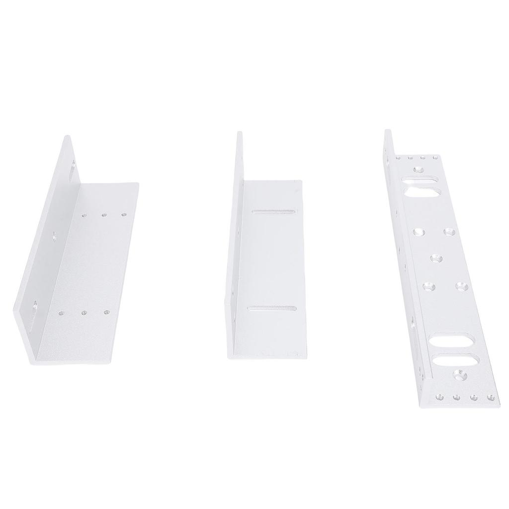 Z and L Bracket for 280KG Holding Force Electromagnet Lock Bracket for Single Door Access Control