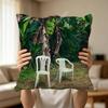 BBad BBunny Debi Tirar Mas Fotos Sofa Couch Pillow Cover Cushion Case Cozy Bedroom Accent Studio Furnishing