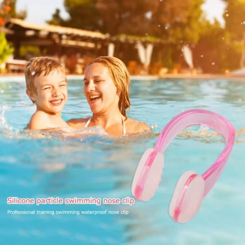 4PCS Soft Silicone Swimming Nose Clip Universal Fit Swimming Accessories  Swim Training