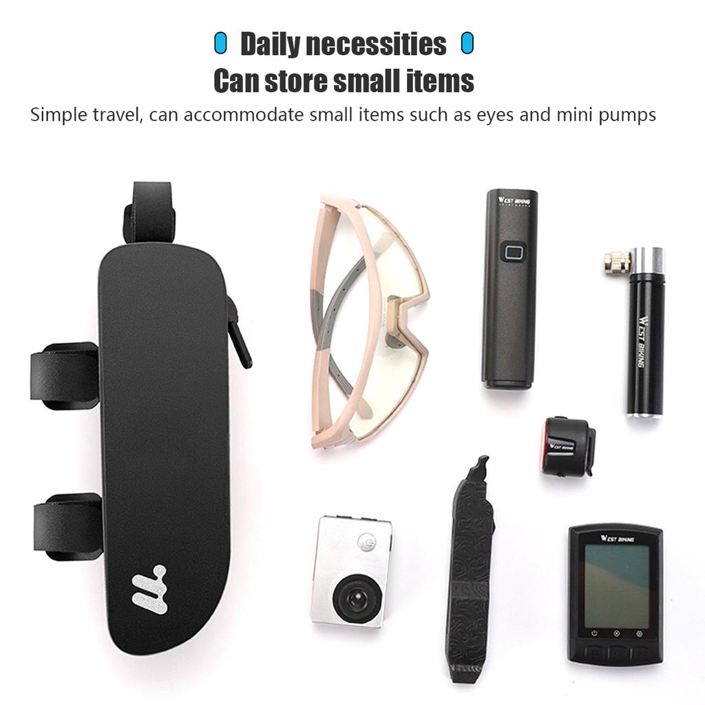 0,7L Fahrradtasche Wasserdicht Fahrrad Oberseite Rahmenrohr Tasche Große Kapazität MTB Rennrad Tasche Fahrradzubehör