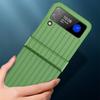 Moda zwykły, odporny na wstrząsy składany futerał do Samsung Galaxy Z Flip3 Flip 3 5g odporny na zarysowania Funda do Samsung Z Flip 3 5g Capa